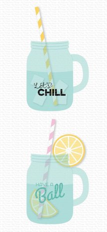 My Favorite Things Mason Jar Mug Die-Namics (MFT-2475) (OUTLET)