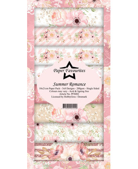 Paper Favourites Summer Romance Slim Paper Pack (PFS082) (DISCONTINUED)