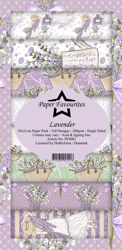Paper Favourites Lavender Slim Paper Pack (PFS081) (DISCONTINUED)