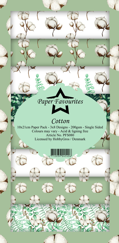 Paper Favourites Cotton Slim Paper Pack (PFS080) (OUTLET)