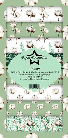 Paper Favourites Cotton Slim Paper Pack (PFS080) (OUTLET)