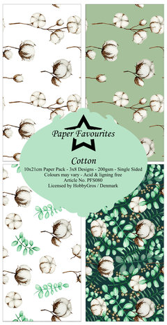 Paper Favourites Cotton Slim Paper Pack (PFS080) (OUTLET)