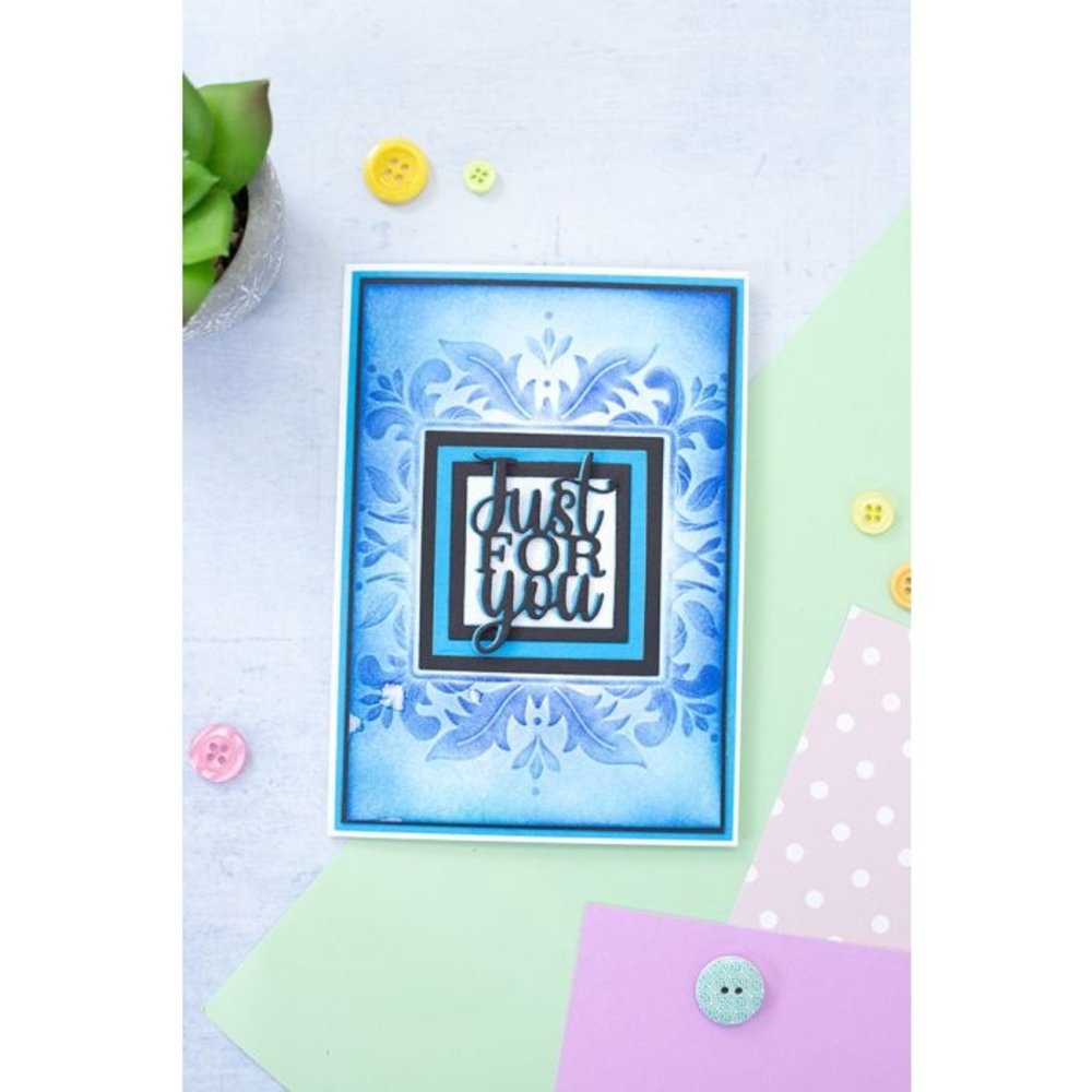 Gemini 3D Embossing Folder and Nesting Dies Stylish Square (GEM-EFD-3D-STSQ) (DISCONTINUED) Gemini 3D Embossing Folder and Nesting Dies Stylish Square (GEM-EFD-3D-STSQ) (DISCONTINUED)