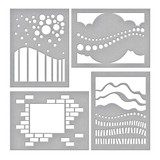 Stampendous Dreamy Backdrop Stencils (STN-044) (OUTLET)