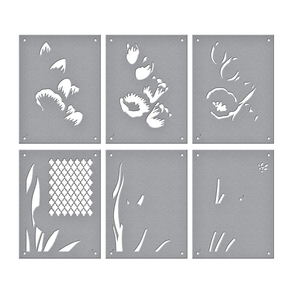 Spellbinders Wonderful Tulips Layered Stencils (STN-045) (OUTLET) Spellbinders Wonderful Tulips Layered Stencils (STN-045) (OUTLET)