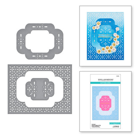 Spellbinders Scrolled Punch & Pierce Plate Etched Dies (S5-568) (OUTLET) Spellbinders Scrolled Punch & Pierce Plate Etched Dies (S5-568) (OUTLET)