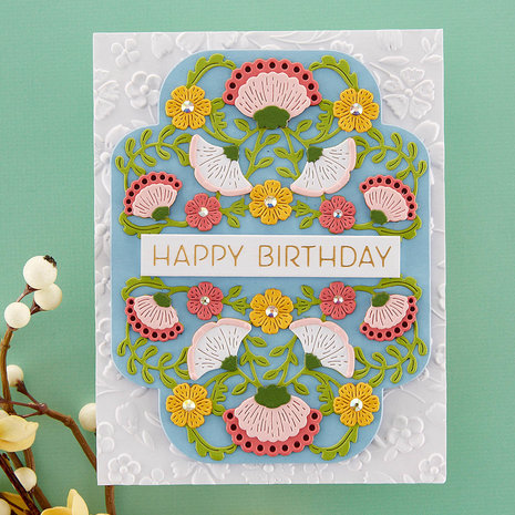 Spellbinders Four Petal Bloom Reflection Etched Dies (S4-1263) (OUTLET) Spellbinders Four Petal Bloom Reflection Etched Dies (S4-1263) (OUTLET)