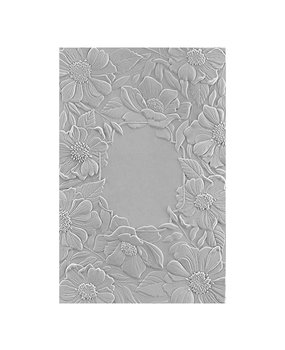 Spellbinders Four Petal Floral 3D Embossing Folder (E3D-053)