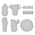 Succulents Etched Dies (S5-556) (OUTLET) Succulents Etched Dies (S5-556) (OUTLET)