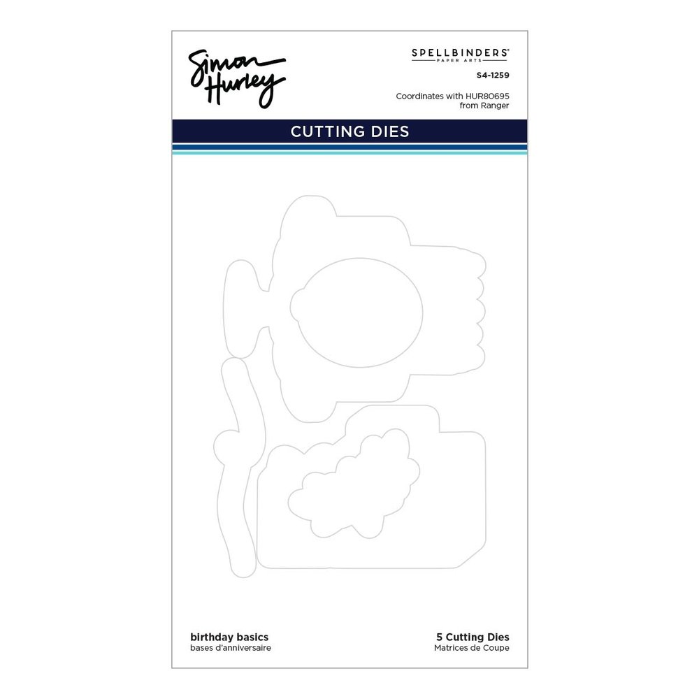 Spellbinders Birthday Basics Etched Dies (S4-1259) (OUTLET) Spellbinders Birthday Basics Etched Dies (S4-1259) (OUTLET)