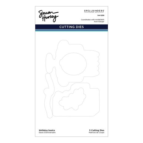 Spellbinders Birthday Basics Etched Dies (S4-1259) (OUTLET) Spellbinders Birthday Basics Etched Dies (S4-1259) (OUTLET)