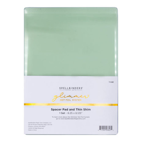 Spellbinders Glimmer Machine Spacer Pad & Thin Shim (T-041) Spellbinders Glimmer Machine Spacer Pad & Thin Shim (T-041)