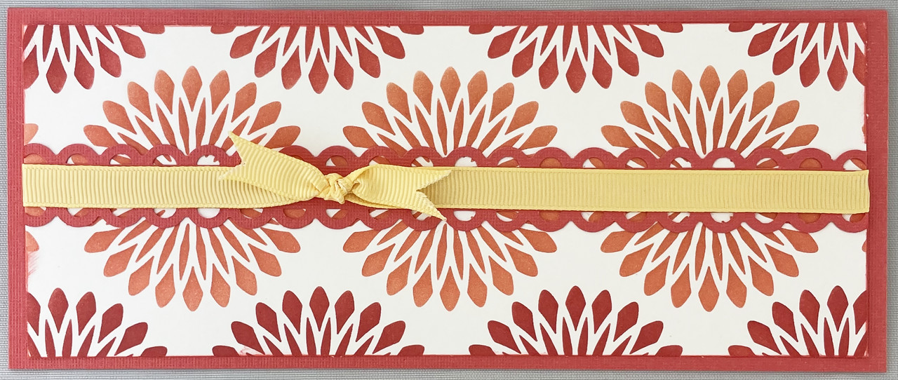 The Crafter's Workshop Triple Flowers Slimline Layered Stencil (TCW6015) (OUTLET) The Crafter's Workshop Triple Flowers Slimline Layered Stencil (TCW6015) (OUTLET)