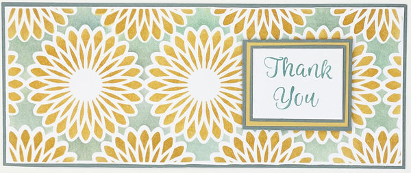 The Crafter's Workshop Triple Flowers Slimline Layered Stencil (TCW6015) (OUTLET) The Crafter's Workshop Triple Flowers Slimline Layered Stencil (TCW6015) (OUTLET)