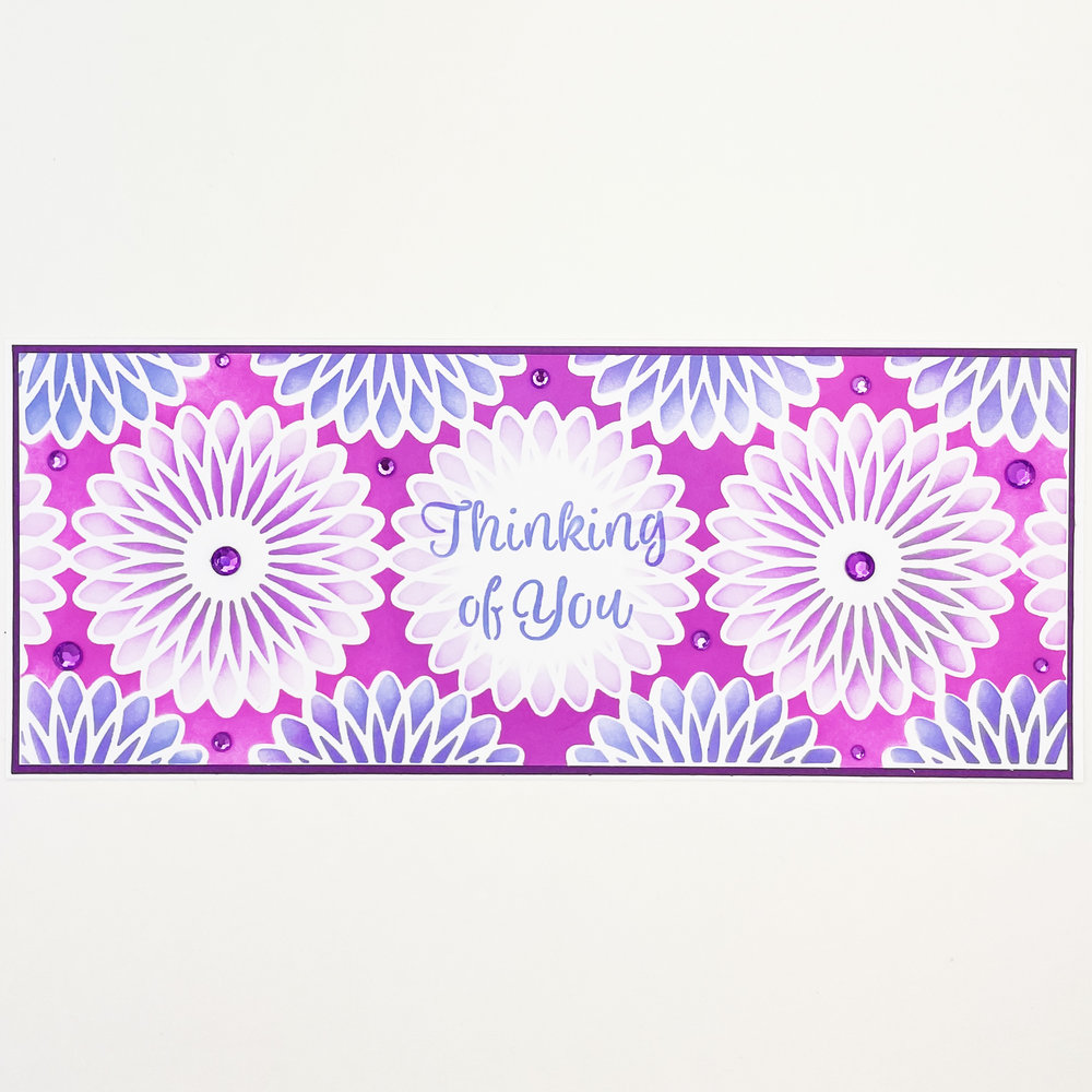 The Crafter's Workshop Triple Flowers Slimline Layered Stencil (TCW6015) (OUTLET) The Crafter's Workshop Triple Flowers Slimline Layered Stencil (TCW6015) (OUTLET)