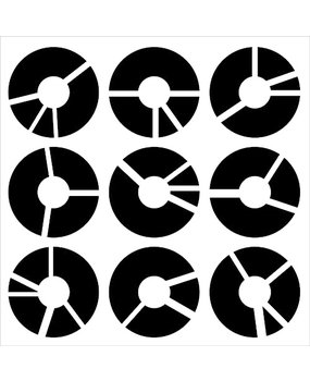 The Crafter's Workshop Big Spools 6x6 Inch Stencil (TCW1054s) (OUTLET)