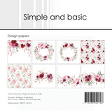 Simple and Basic Watercolour Roses 6x6 Inch Paper Pack (SBP513) (DISCONTINUED)