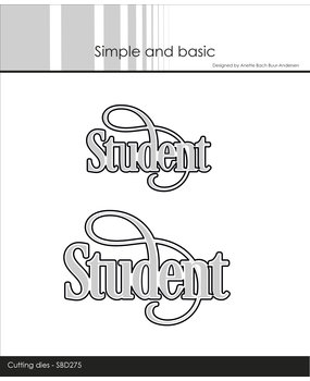 Simple and Basic Student Cutting Dies (SBD275) (OUTLET)