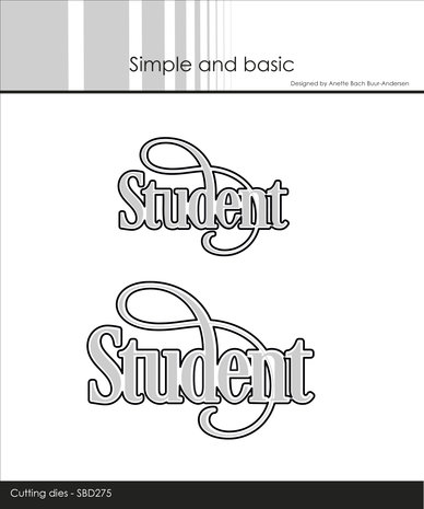 Simple and Basic Student Cutting Dies (SBD275) (DISCONTINUED)