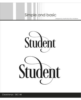 Simple and Basic Student Clear Stamps (SBC148) (OUTLET)