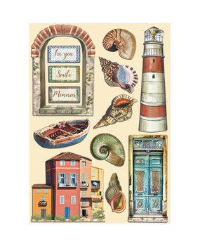 Stamperia Blue Dream Wooden Shape A5 (KLSP133) (OUTLET)