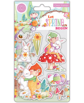 Craft Consortium Let Spring Begin Clear Stamps Bunny (CCSTMP087) (DISCONTINUED)