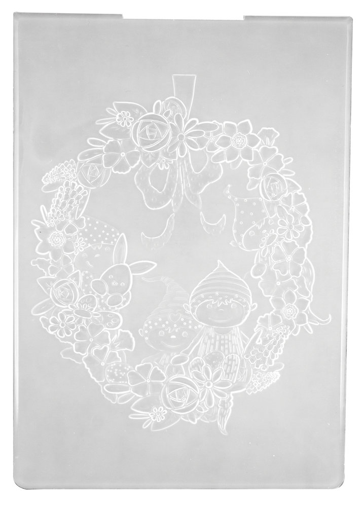 Craft Consortium Let Spring Begin 3D Embossing Folder (CCEMBS003) (DISCONTINUED)