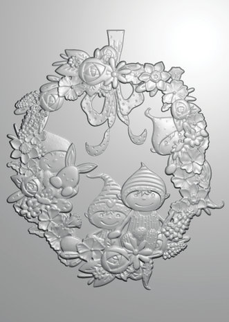 Craft Consortium Let Spring Begin 3D Embossing Folder (CCEMBS003) (DISCONTINUED)