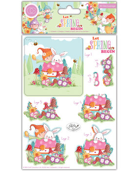 Craft Consortium Let Spring Begin 3D Decoupage Set (CCDPAK012) (DISCONTINUED)