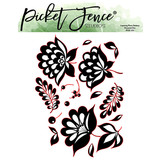 Picket Fence Studios Layering Flora: Fantasy Floweret 5x7 Inch Metal Dies (PFSD-326) (OUTLET)