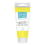 We R Makers Vinyl Print Press Screen Print Ink Yellow 2 oz (60000739) (OUTLET)