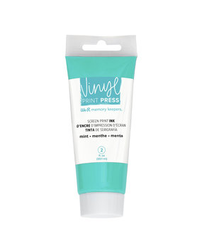 We R Makers Vinyl Print Press Screen Print Ink Mint 2 oz (60000743) (OUTLET)