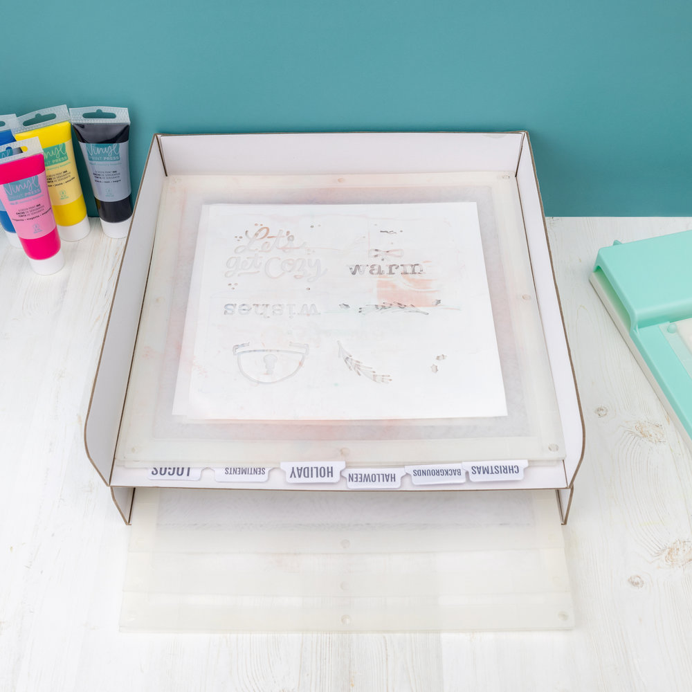 We R Makers Vinyl Print Press Silkscreen Frame Storage (60000732) (OUTLET)