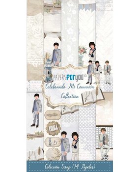 Papers For You Celebrando Mi Comunión Niños Slim Scrap Paper Pack (14pcs) (PFY-11458) (DISCONTINUED)