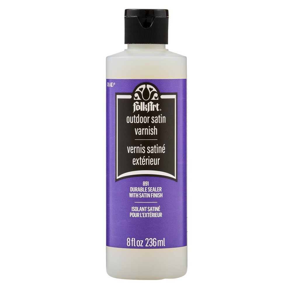 Folkart Outdoor Satin Varnish 8 fl oz (K891) (DISCONTINUED) Folkart Outdoor Satin Varnish 8 fl oz (K891) (DISCONTINUED)