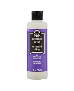 Folkart Outdoor Satin Varnish 8 fl oz (K891) (DISCONTINUED)