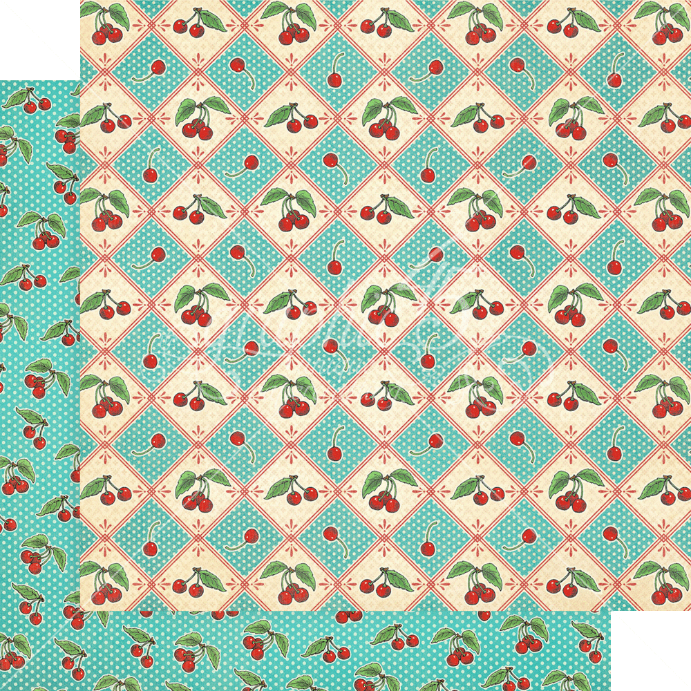 Graphic 45 Life's a Bowl of Cherries 12x12 Inch Collection Pack (4502581) (DISCONTINUED)