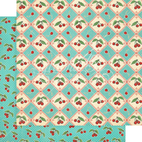 Graphic 45 Life's a Bowl of Cherries 12x12 Inch Collection Pack (4502581) (DISCONTINUED)