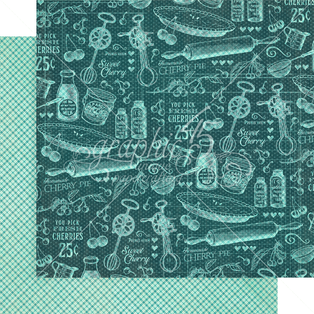 Graphic 45 Life's a Bowl of Cherries 12x12 Inch Collection Pack (4502581) (DISCONTINUED)