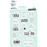 Creative Craftlab Friendz Clear Stamps So egg-cited (CCL-FR-STAMP416) (OUTLET)