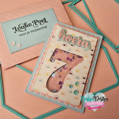 CarlijnDesign Dies A7 Card & Envelope (CDSN-0208) (DISCONTINUED)