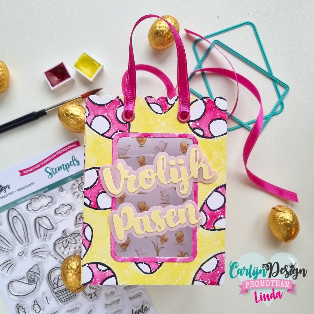 CarlijnDesign Clear Stamps Gnome Baby & Easter (CDST-0098) (DISCONTINUED)