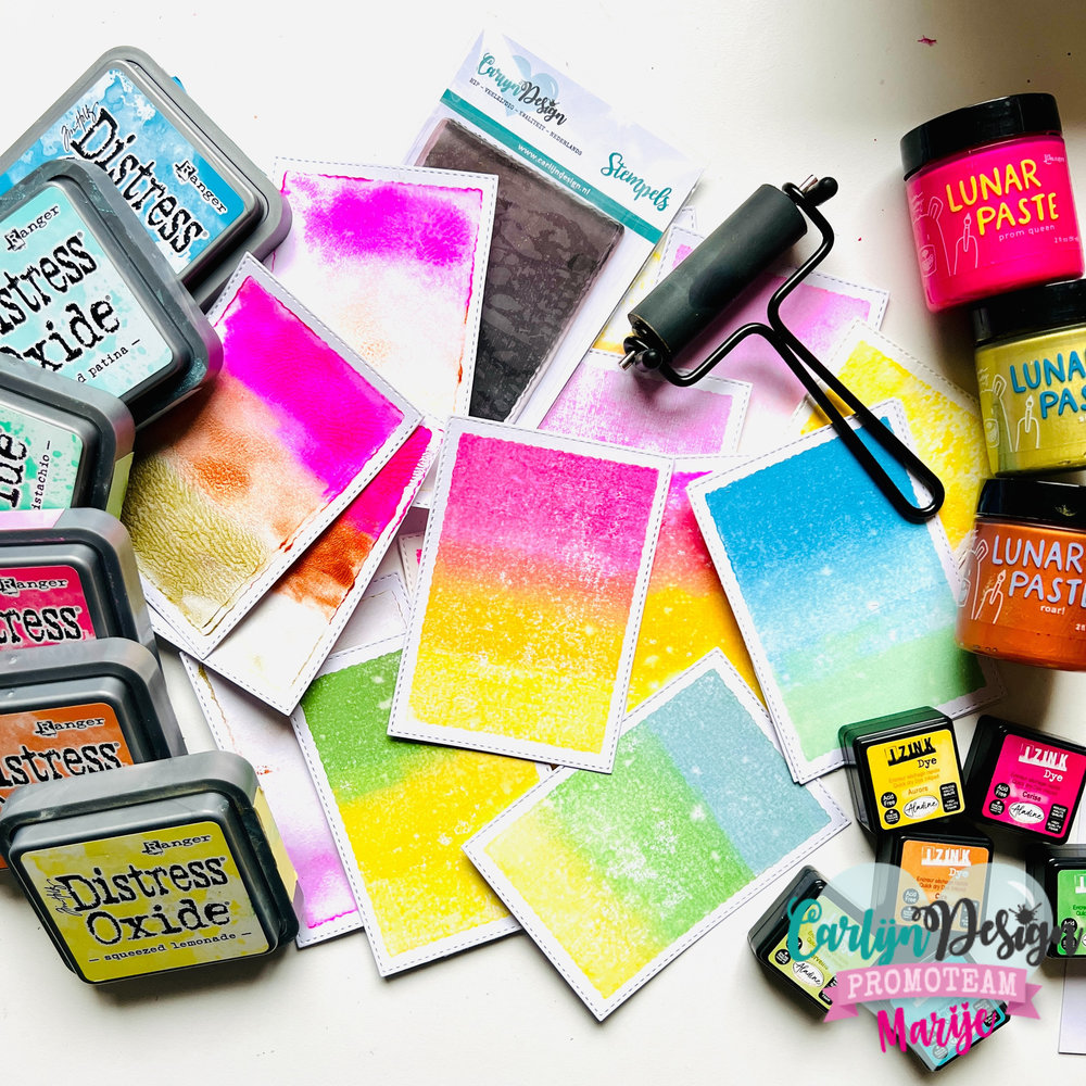 CarlijnDesign Stempels Spiegel Rechthoek A7 (CDST-0099) (DISCONTINUED)