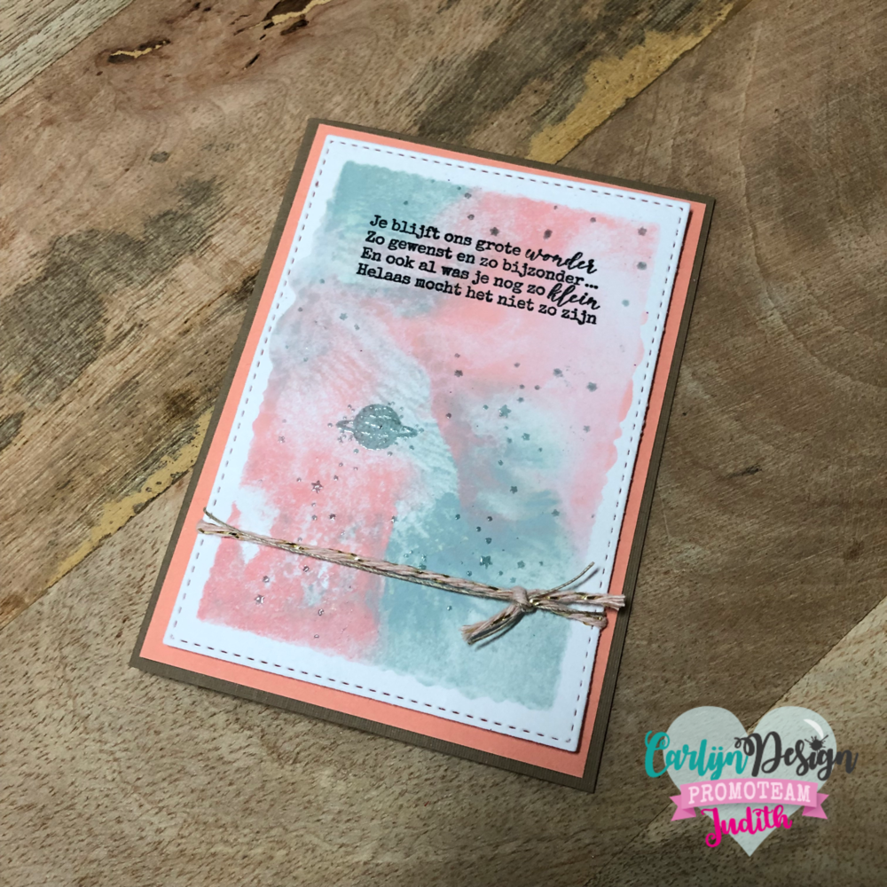 CarlijnDesign Stempels Spiegel Rechthoek A7 (CDST-0099) (DISCONTINUED)