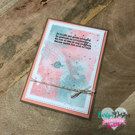 CarlijnDesign Stempels Spiegel Rechthoek A7 (CDST-0099) (DISCONTINUED)