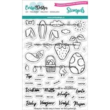 CarlijnDesign Stempels Gnome Baby & Pasen (CDST-0098) (DISCONTINUED)