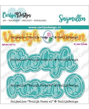 CarlijnDesign Dies Vrolijk Pasen Ei (CDSN-0211) (DISCONTINUED) CarlijnDesign Dies Vrolijk Pasen Ei (CDSN-0211) (DISCONTINUED)
