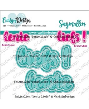 CarlijnDesign Snijmallen Lente Liefs (CDSN-0212) (DISCONTINUED) CarlijnDesign Snijmallen Lente Liefs (CDSN-0212) (DISCONTINUED)