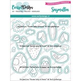 CarlijnDesign Snijmallen Gnome Baby & Pasen (CDSN-0210) (DISCONTINUED)