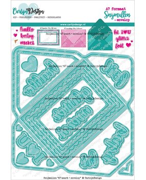 CarlijnDesign Dies A7 Card & Envelope (CDSN-0208) (DISCONTINUED)